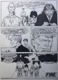 Eugenio Sicomoro - Sicomoro, Martin Mystère Gigante#4, La maledizione del Sahara, planche de fin n°228, 1998. - Comic Strip