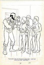 Mr. T fights fair coloring book - The A Team