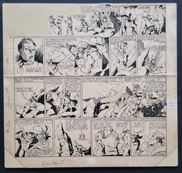 Edmond-François Calvo - Tom-Mix, Chevalier du Far-West - planche - Planche originale