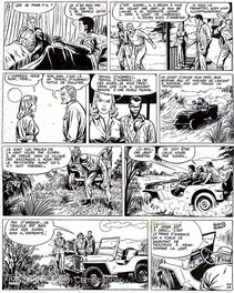 Gérald Forton - Bob Morane - La piste de l'ivoire - p23 - Comic Strip