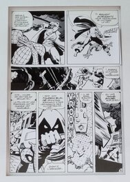 Klaus Janson - Spiderman - planche revue Super Héros - Comic Strip