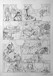 Alexandre Eremine - Adventurers pg 20 - Planche originale