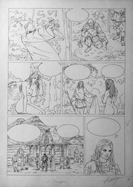 Alexandre Eremine - Adventurers pg 05 (magazine version) - Planche originale