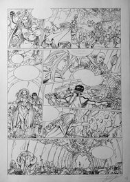 Alexandre Eremine - Adventurers pg 43 - Planche originale