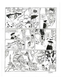 Matthieu Bonhomme - Le MARQUIS D'ANAON - LA VIERGE NOIRE - PLANCHE 31 - Planche originale