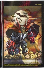 Aquarelle couleur Spawn publiée sans magazine SPAWN IMAGE 71 Aquarelle couleur Spawn publiée sans magazine SPAWN IMAGE 71