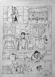 Alexandre Eremine - Hacker T1 pg 27 (unpublished) - Planche originale