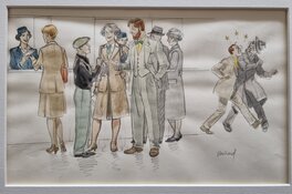 Blake and Mortimer - Original Illustration