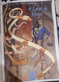 Dessin préparatoire publié dans l'ouvrage "Chevauchées" consacré à l'artiste Dessin préparatoire publié dans l'ouvrage "Chevauchées" consacré à l'artiste