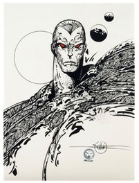 Philippe Druillet - Lone Sloane - Original Illustration