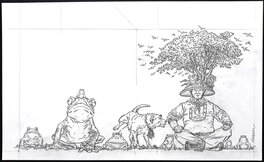 Geof Darrow - DMFAO Tree (Shaolin cowboy) - Original Cover