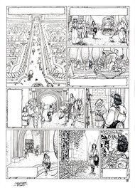 Christophe Picaud - Planche 22 ISSUE DE "ASSASSIN ROYAL" TOME 7 - Comic Strip