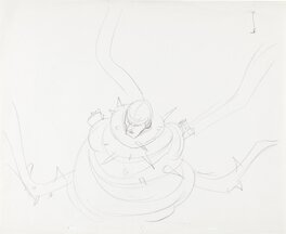 Dragon's Lair Dirk the Daring Animation Drawing Video Game Art (Don Bluth, 1983)