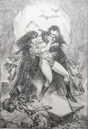Sanjulian - Vampirella vs Dracula