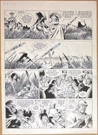 Jean-Yves Mitton - Mitton - Vae Victus - Tome 13 Planche 25 - Planche originale