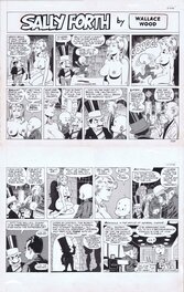 Wally Wood - Sally Forth by Wally Wood - Planche originale