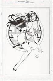 Aaron Lopresti - Wildstorm Lingerie #8 : Rainmaker - Illustration originale