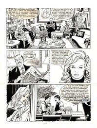 Bruno Brindisi - Nick Raider (Occhio Privato - planche 110) - Planche originale