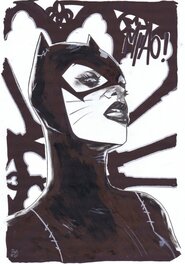 Francesco Tomasello - Catwoman par Tomassello - Original Illustration