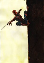 Al Coutelis - Le Spider-Man d'Al Coutelis - Illustration originale