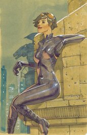 Tomeu Morey Palou - Catwoman par Morey - Original Illustration