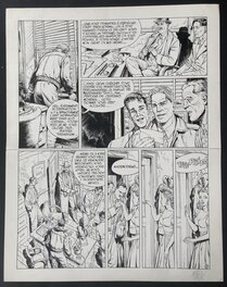 Michel Blanc-Dumont - Planche originale - Colby - Tome 2 - Le soleil est mort deux fois - Planche 09. - Comic Strip