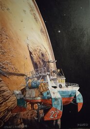 Jim Colorex - Astrochalut 27 au large de Mars - Comic Strip