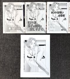 Covers published in 3 magazines of japan