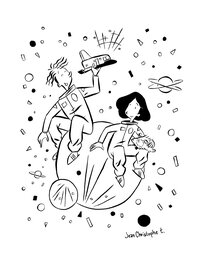Jean Christophe Targa - Fan-Art sur l'univers d'Emile Bravo - Illustration originale
