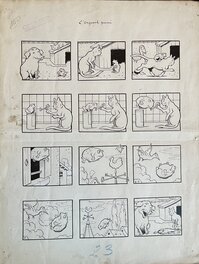 Benjamin Rabier - L'orgueil puni - Comic Strip