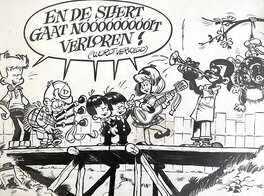 Gideon Brugman - LA RIBAMBELLE - Planche originale