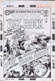 Joe Kubert - Our Army At War #162 Cover - Couverture originale