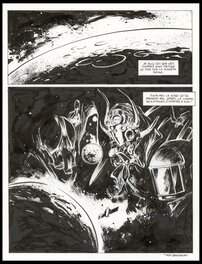 Virginie Augustin - 2022 - RED - Virginie Augustin - Métal Hurlant 2ème série - Tome 3 - Planche originale