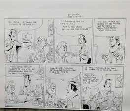 Philippe Bercovici - Le coach - publié dans spirou n° 4386 avec Jorge Bernstein au scénario - Comic Strip