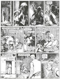 Comic Strip - Faure, Le décalogue IX, Le papyrus de Kôm-Ombo, planche n°40, 2003.
