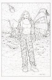 Terry Moore - Rachel Beck - Illustration originale