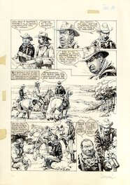 Paolo Serpieri - Dar el golpe / Battere il colpo (plancha 10) - Comic Strip