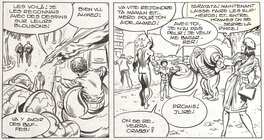 Jean-Yves Mitton - Mikros - Titans no 61 page 28 - planche originale - comic art - c1 Jean-Yves Mitton - Mikros - Titans no 61 page 28 - planche originale - comic art - c1