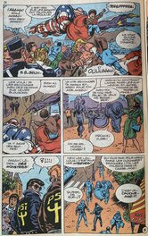 Jean-Yves Mitton - Mikros - Titans no 61 page 28 - planche originale - comic art - h