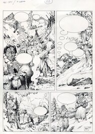 Antonio Hernandez Palacios - Mac Coy, 6. La muerte blanca (plancha 22) - Planche originale