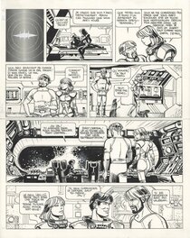 Jean-Claude Mézières - Valérian et Laureline - Sur les Frontières T13 - Pl 56 - Planche originale