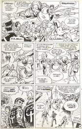 Jean-Yves Mitton - Mikros - Le Beau, la Belle et les Bêtes - Titans no 61 - planche originale n°6 - comic art - Comic Strip