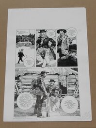 Sergio Toppi - Ammiraglio a riposo (plancha 12) - Planche originale