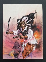 Dany - Couverture Super Tintin spécial Pirates par DANY - Couverture originale