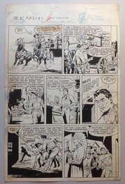 La Planche originale 3 au format entier de 35 x 54 cm avec indication ( pas de Tampon August au Dos ) . La Planche originale 3 au format entier de 35 x 54 cm avec indication ( pas de Tampon August au Dos ) .