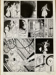 Cyril Pedrosa - Ring Circus, tome 4 - Planche originale