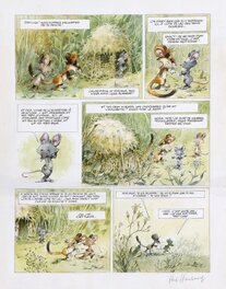 René Hausman - Chlorophylle - Planche originale