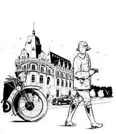 Stéphan Agosto - Couverture de "Chartres, une ville a travers une vie" - Original Cover