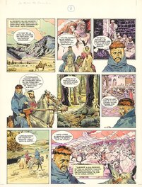 Antonio Hernandez Palacios - El Cid, 3. La toma de Coímbra (plancha 3) - Planche originale