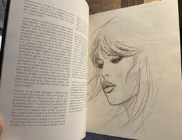 Publication du dessin dans le catalogue MILLON special BARDOT Publication du dessin dans le catalogue MILLON special BARDOT